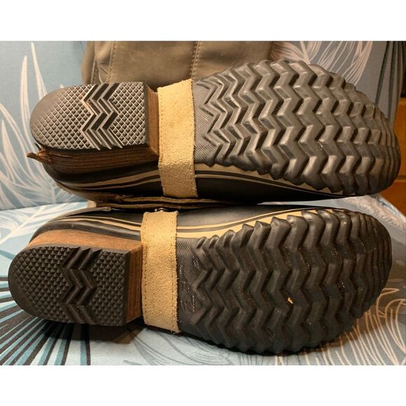 Sorel Slimboot Leather gray Western Waterproof Tall Riding Boots sz 7 - Picture 11 of 13